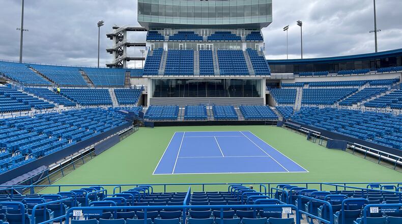 Center Court at the Lindner Family Tennis Center in Mason, longtime host of the Western & Southern Open.