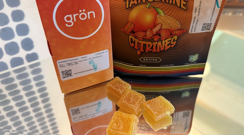 Marijuana edibles are popular in Ohio. STAFF