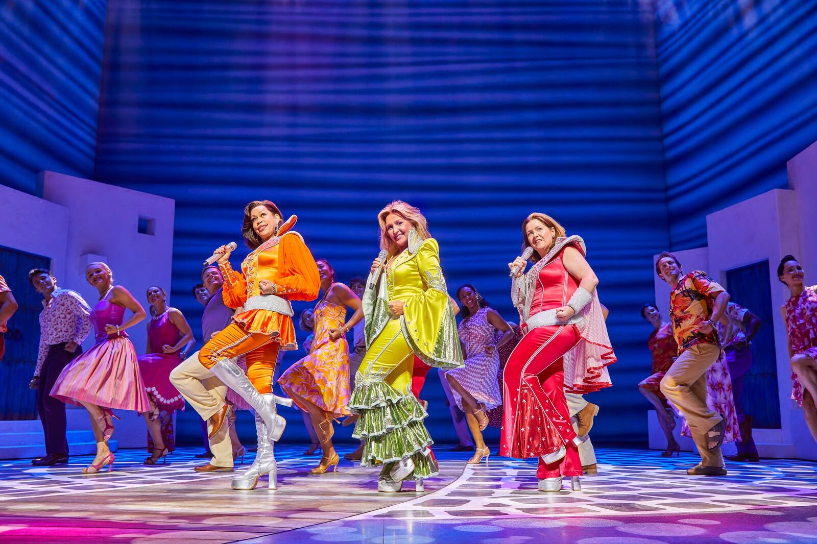 "Mamma Mia!" will be presented June 11-16, 2024 at the Schuster Center courtesy of Dayton Live. PHOTO BY BRINKHOFF MOGENBURG