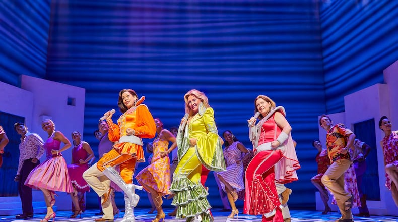 "Mamma Mia!" will be presented June 11-16, 2024 at the Schuster Center courtesy of Dayton Live. PHOTO BY BRINKHOFF MOGENBURG