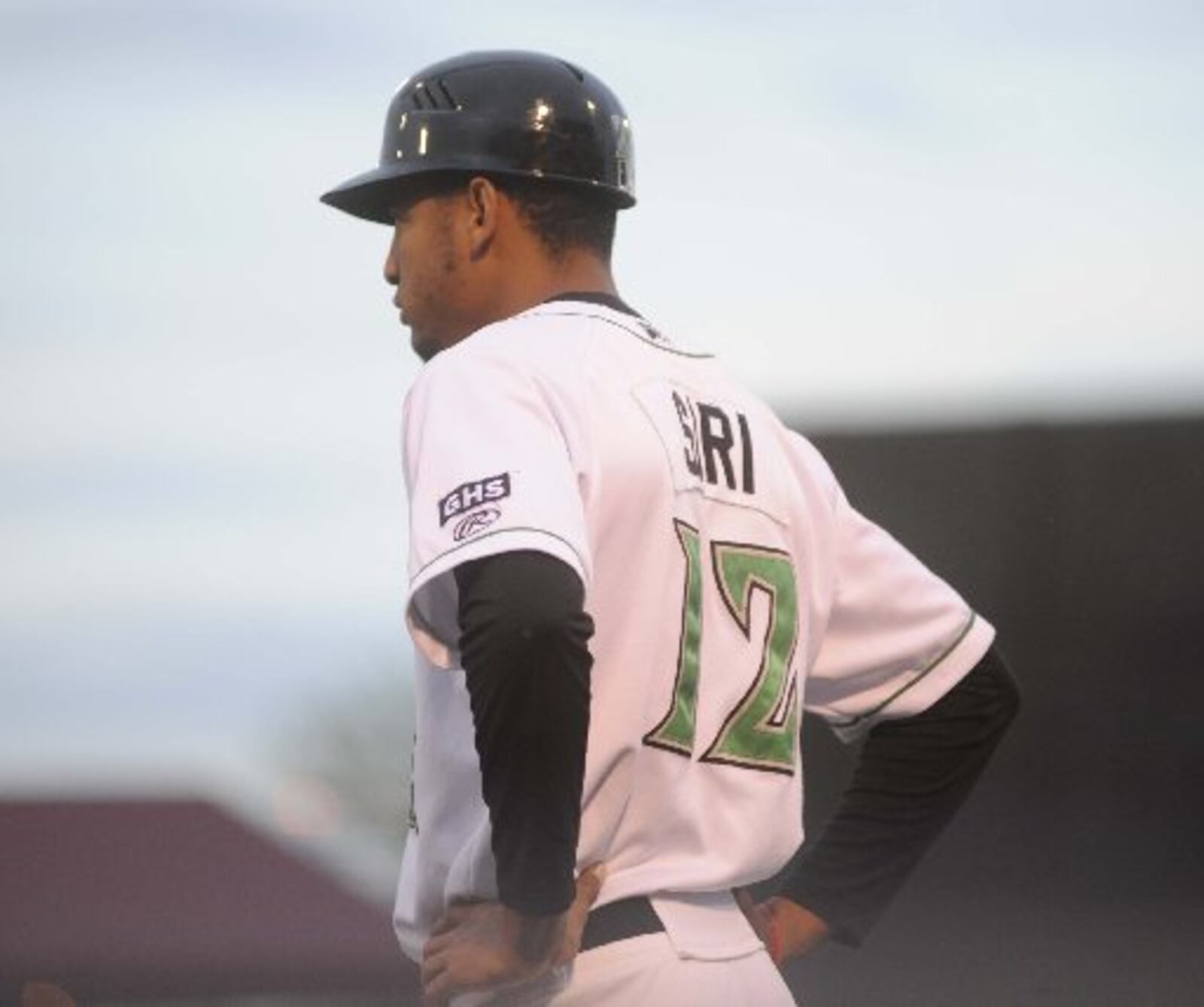 Jose Siri of the Dragons. The Dragons defeated the Lansing Lugnuts (Blue Jays) 11-2 in a Midwest League Class A minor-league baseball game at Dayton's Fifth Third Field on Tuesday, April 18, 2017. MARC PENDLETON / STAFF