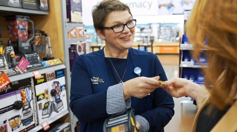 Shoppers can now order online from Walmart store aisles. CONTRIBUTED