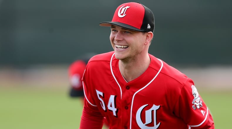 Cincinnati Reds pitcher Sonny Gray was acquired in a trade from the New York Yankees.