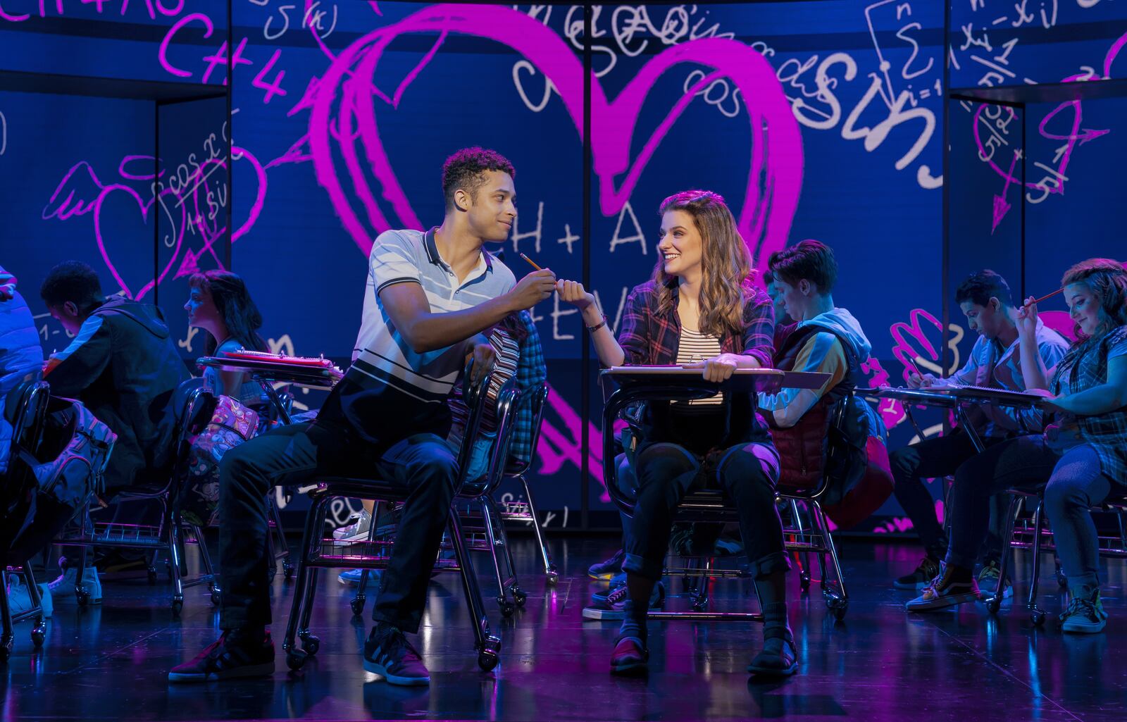 The musical adaptation of the 2004 film comedy, “Mean Girls,” featuring book by Tina Fey and music by her husband, Jeff Richmond, is presented at the Schuster Center in Dayton, Tuesday through Sunday, May 31 through June 5. CONTRIBUTED