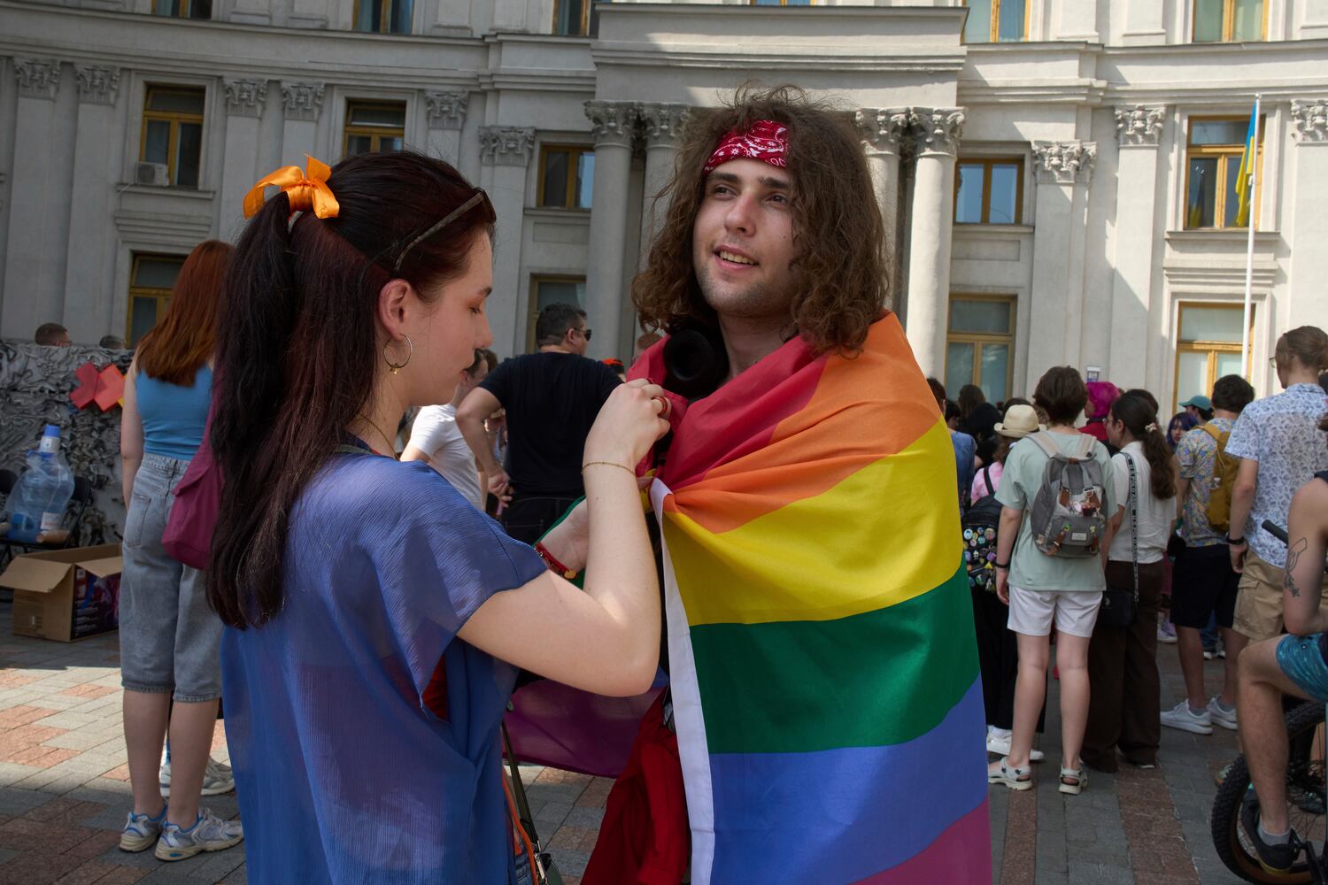 Russia Ukraine War Pride Rally