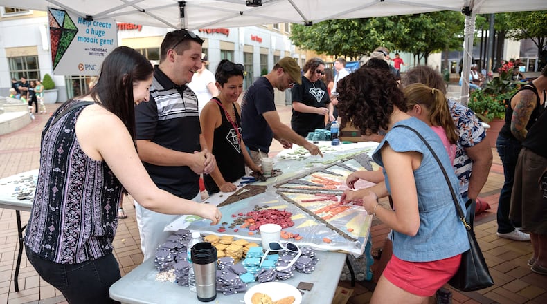 Dayton will be brimming with originality during Art in the City, a free arts and cultural festival held throughout downtown Saturday, Aug. 7 beginning at 11 a.m. FILE PHOTO 2019