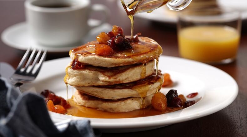 Sourdough pancakes make the cook looks like a hero because most of the preparation is done the night before. When overnight guests come to the breakfast table, the house smells delicious from the pancakes on the griddle. (Mark Graham / food styling) (E. Jason Wambsgans/Chicago Tribune/TNS)