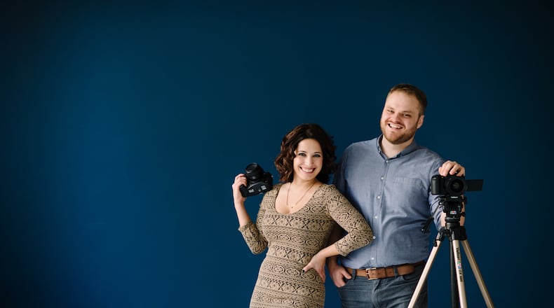 Daytonian of the Week Briana Snyder. She co-owns Knack Creative with Max Spang.