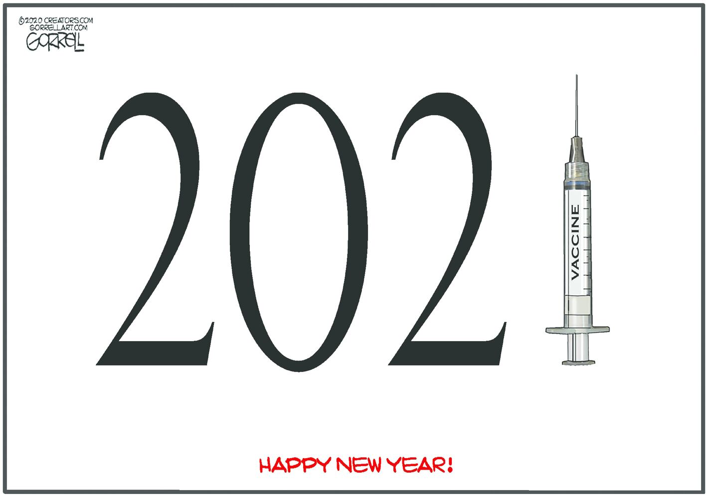 Week in cartoons: Stimulus checks, Christmas and more