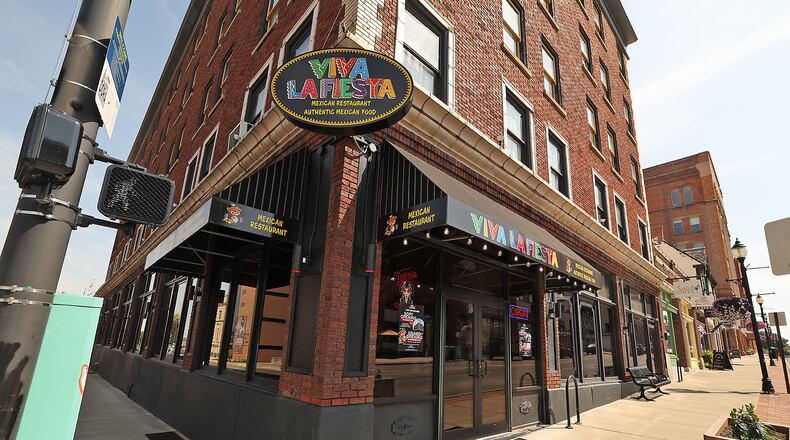 Viva La Fiesta Mexican restaurant will help host the monthly First Friday event on May 2 with the first Cinco de Mayo Block Party Celebration, 5-9 p.m. in downtown Springfield. BILL LACKEY/STAFF