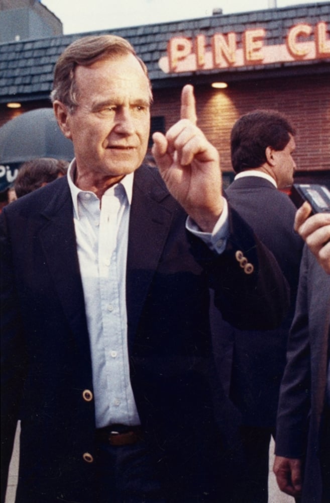 George H.W. Bush appearances in southwest Ohio