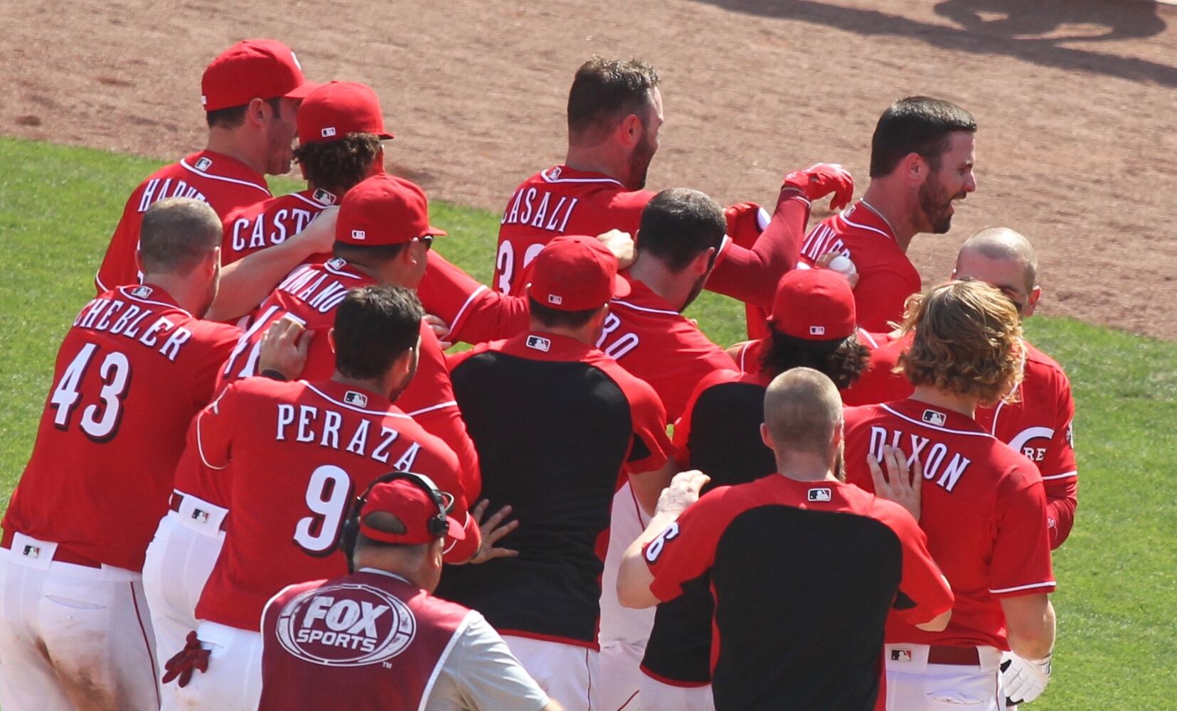 Photos: Reds beat Rockies on walk-off home run