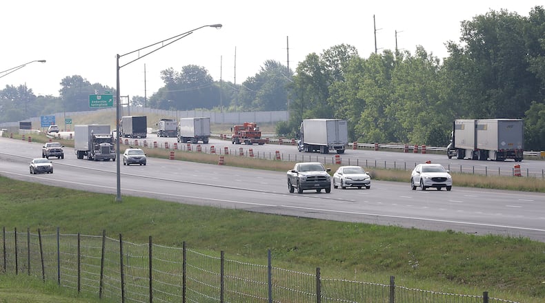Interstate 70 is the focus of a trooper initiative from Oct. 7-9, 2022, to enforce speed, seat belt and impaired driving violations . BILL LACKEY/STAFF