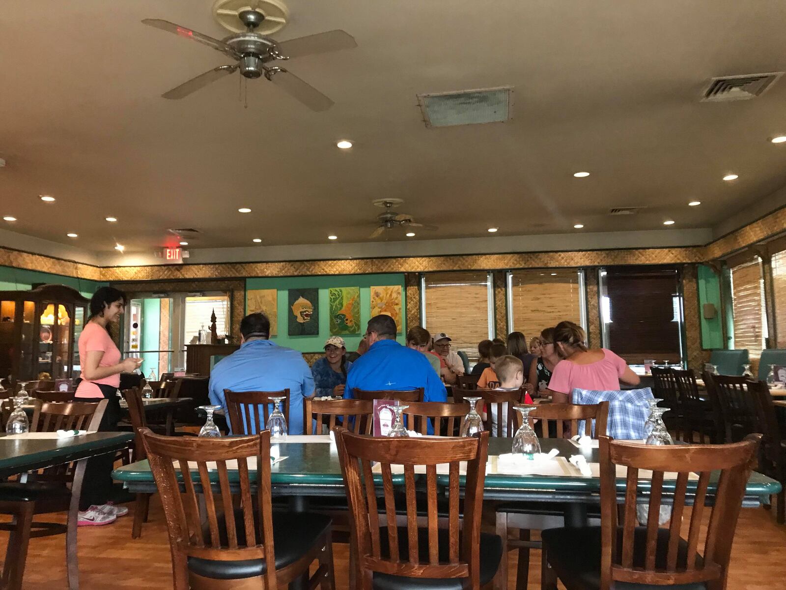 House of Thai has a relaxing, fine-casual dining atmosphere.