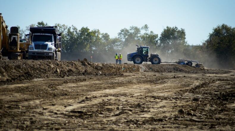 Chewy’s new warehouse at the Dayton airport will cover more than 690,000 square feet, the city said. PHOTO BY NOVA CREATIVE