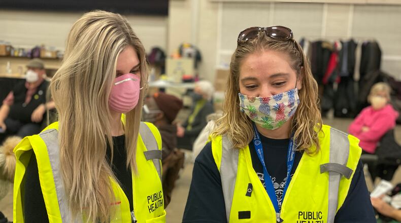 Public Health – Dayton & Montgomery County workers during the COVID-19 pandemic. (CONTRIBUTED)
