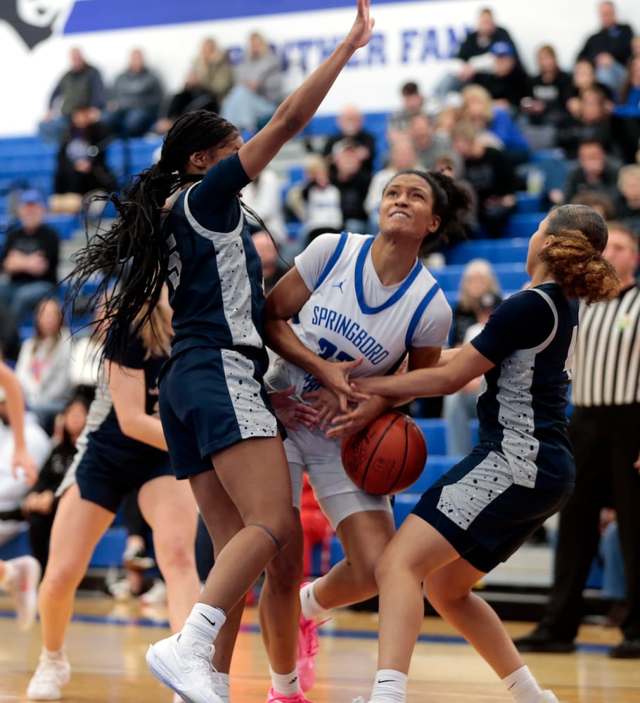 Fairmont Springboro basketball