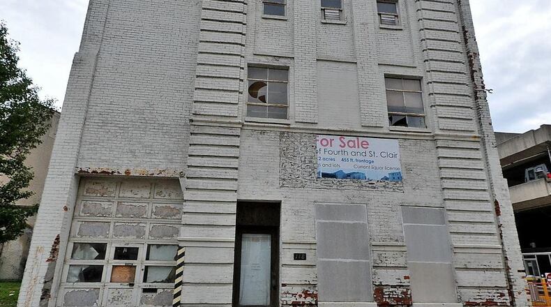 Infinity Labs wants to redevelop this downtown Dayton building. CONTRIBUTED