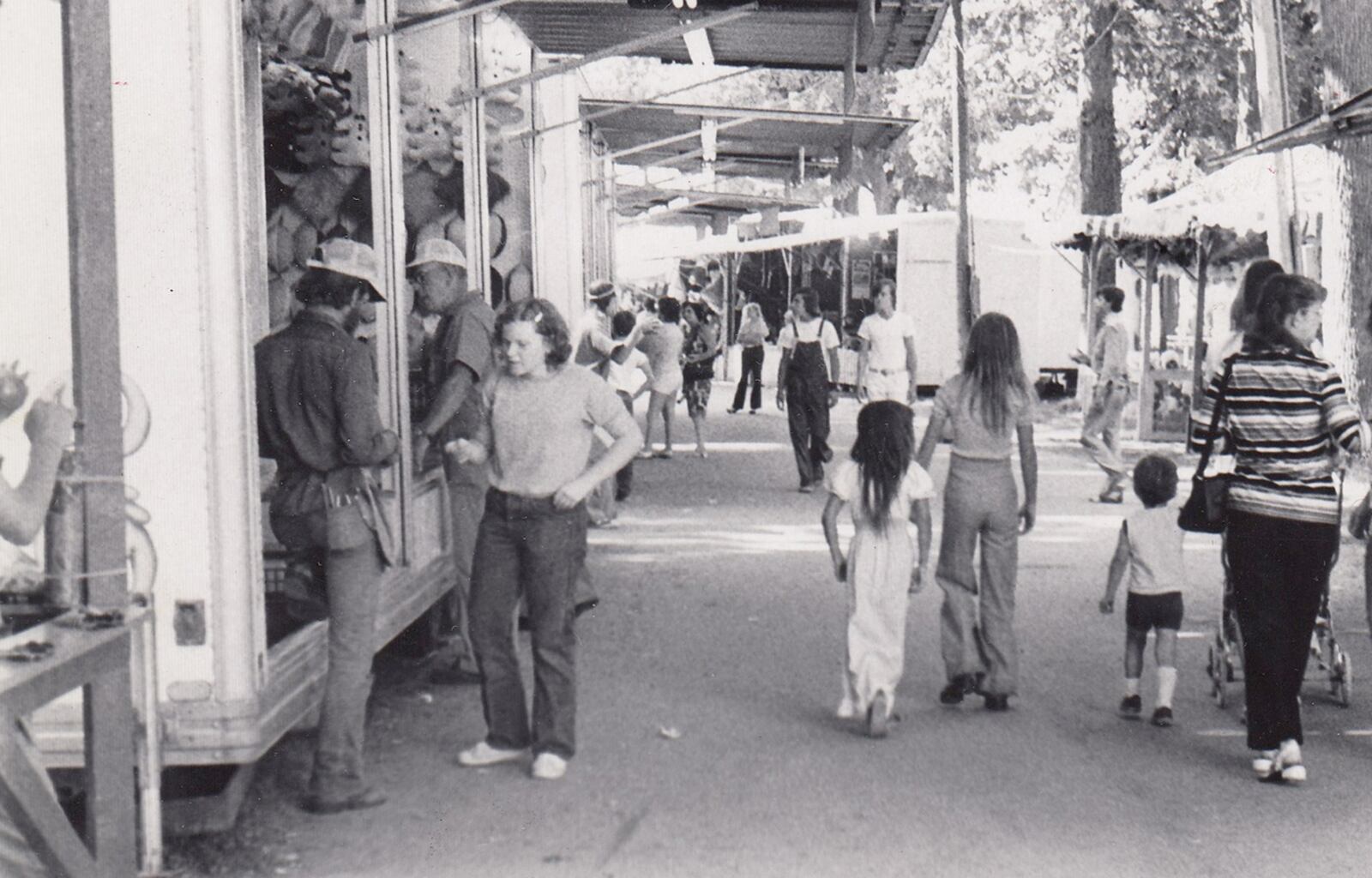 A scene from The Great Darke County Fair in 1975. DAYTON DAILY NEWS ARCHIVE