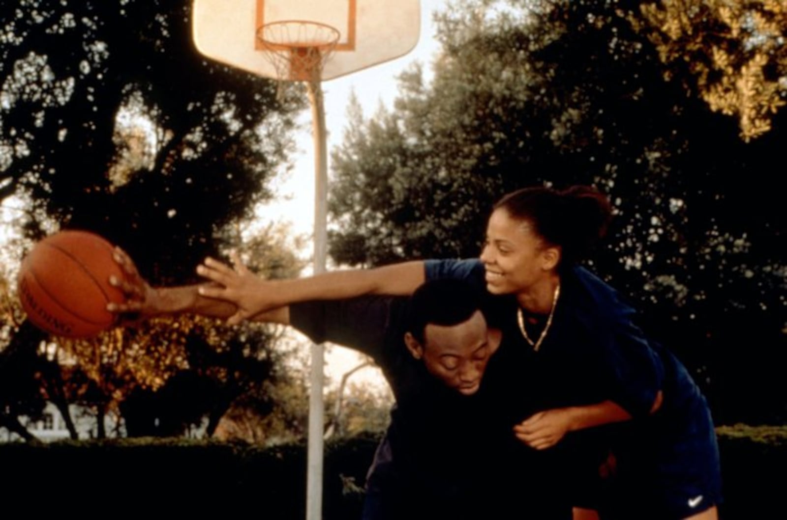 Omar Epps and Sanaa Lathan in "Love & Basketball." NEW LINE CINEMA/EVERETT COLLECTION