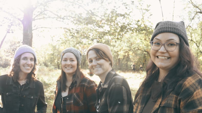 Freya's Felines, 2024. (L-R) Kyleen Downes, Sisco Red, Abigail Moone, Gabriel Erbacher. CONTRIBUTED PHOTO