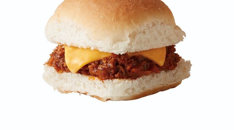 White Castle's limited-time Sloppy Joe Slider is available at restaurants nationwide.