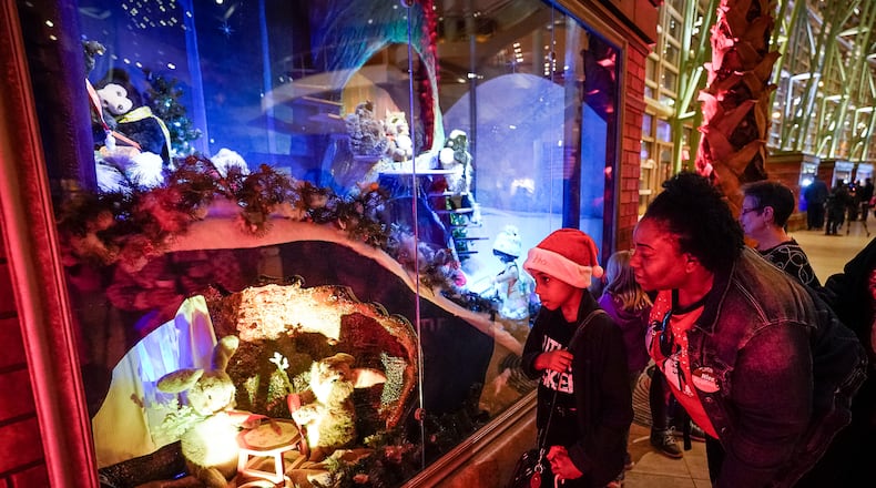 Due to the surge in the COVID-19 pandemic, the Rike's Wonderland Windows will NOT return to the Schuster Center in Dayton as planned in 2020. CONTRIBUTED/RON VALLE