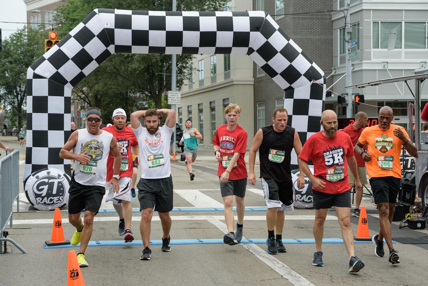 PHOTOS: Did we spot you running in the Dragons 5K at Day Air Ballpark?