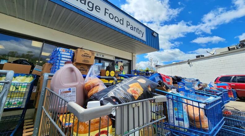 Pam Benson, founder and director of New Miami's Village Food Pantry, received SELF's 27th Annual Janet Clemmons award for community service that goes "above and beyond."