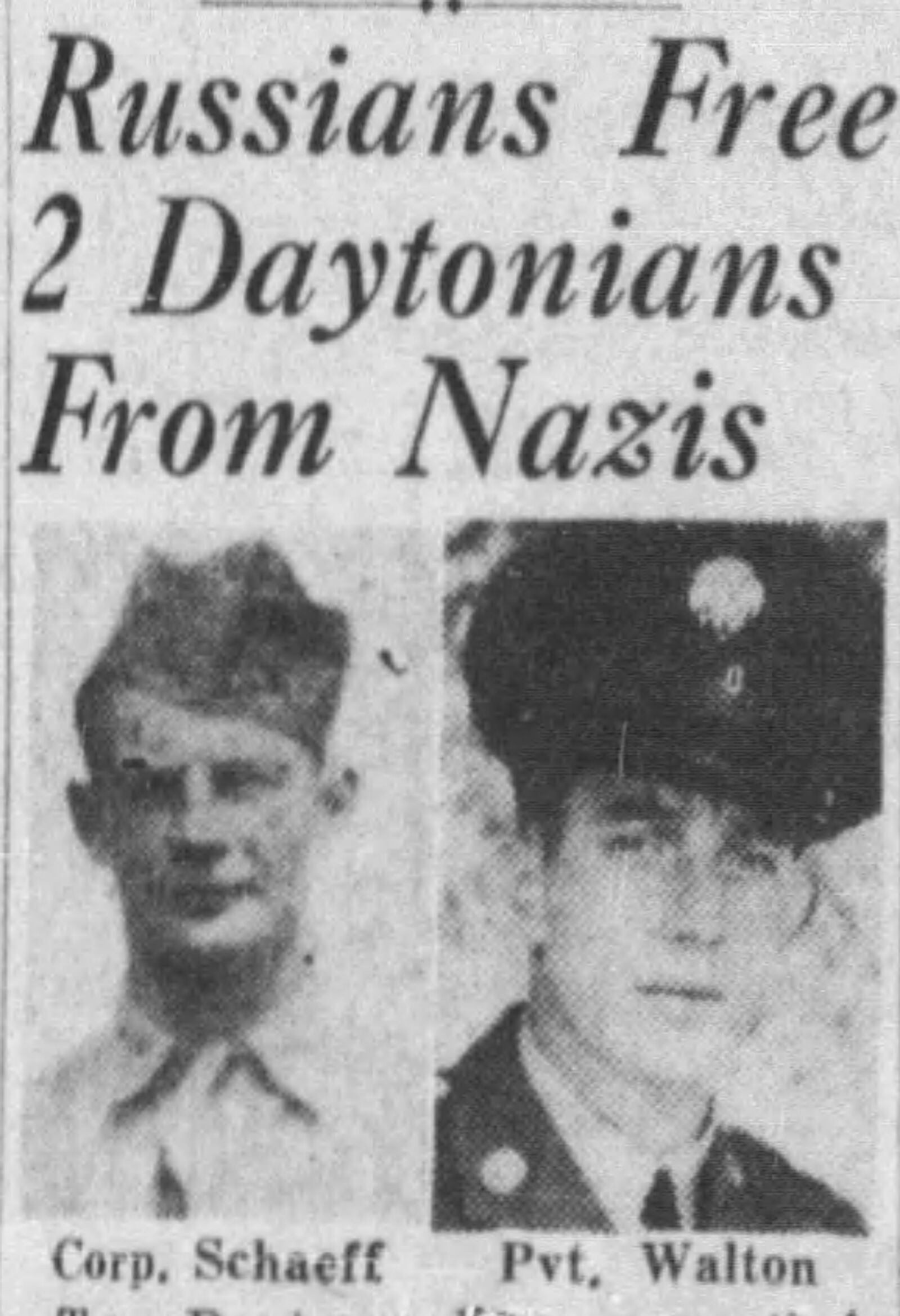Dayton Daily News April 3, 1945. DAYTON DAILY NEWS ARCHIVES