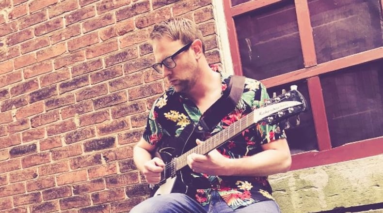 When Daniel M. Griffin found himself out of work during the pandemic, he preserved his sanity by recording his new psychedelic rock album, “You’re Gonna Lose Your Mind.” CONTRIBUTED