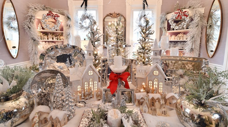 Little Exchange Fine Gifts in Oakwood is selling items for the holidays. Photo by Allen Farst