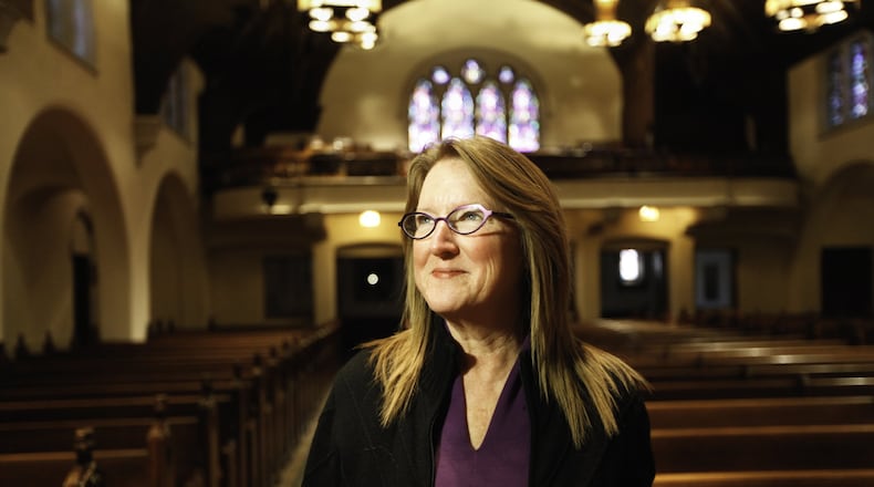 Rev. Sherry Gale is a senior pastor at Grace United Methodist Church in Dayton and is involved in other civic organizations in the community. CHRIS STEWART / STAFF