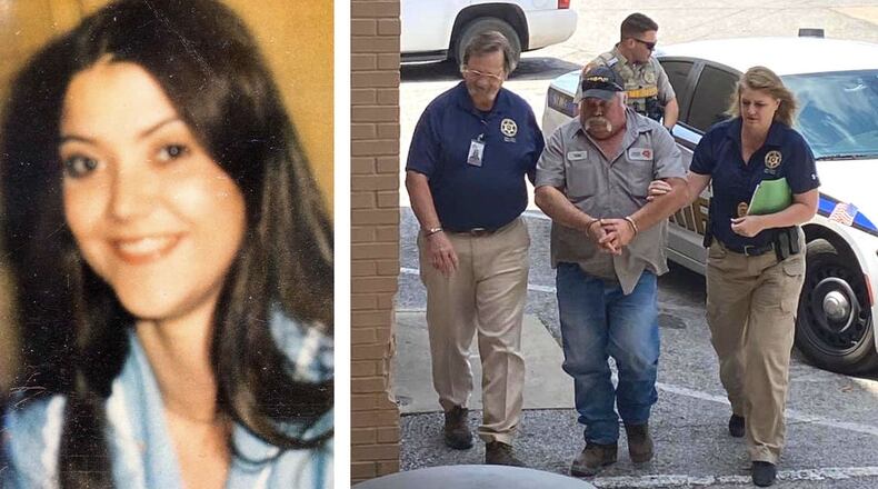 Tommy Edward Harris, 62, of Skiatook, Okla., was arrested Thursday, May 14, 2020, and charged with first-degree murder and unlawful removal of a dead body. Harris was arrested in connection with the death of Kim Marlene McVey, seen at left, who was found May 23, 1992, with a gunshot wound to the head.