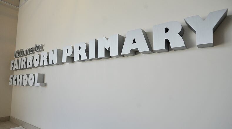The new Fairborn Primary School on Dayton-Yellow Springs Road is nearly complete. The more than $27 million school will be ready for grades pre-K through second by August 17, said Superintendent Gene Lolli. The new building has a state-of-the-art kitchen and a new HVAC system. Classrooms have sliding, white board partitions so that teachers can co-teach their classes if they wish. MARSHALL GORBY/STAFF
