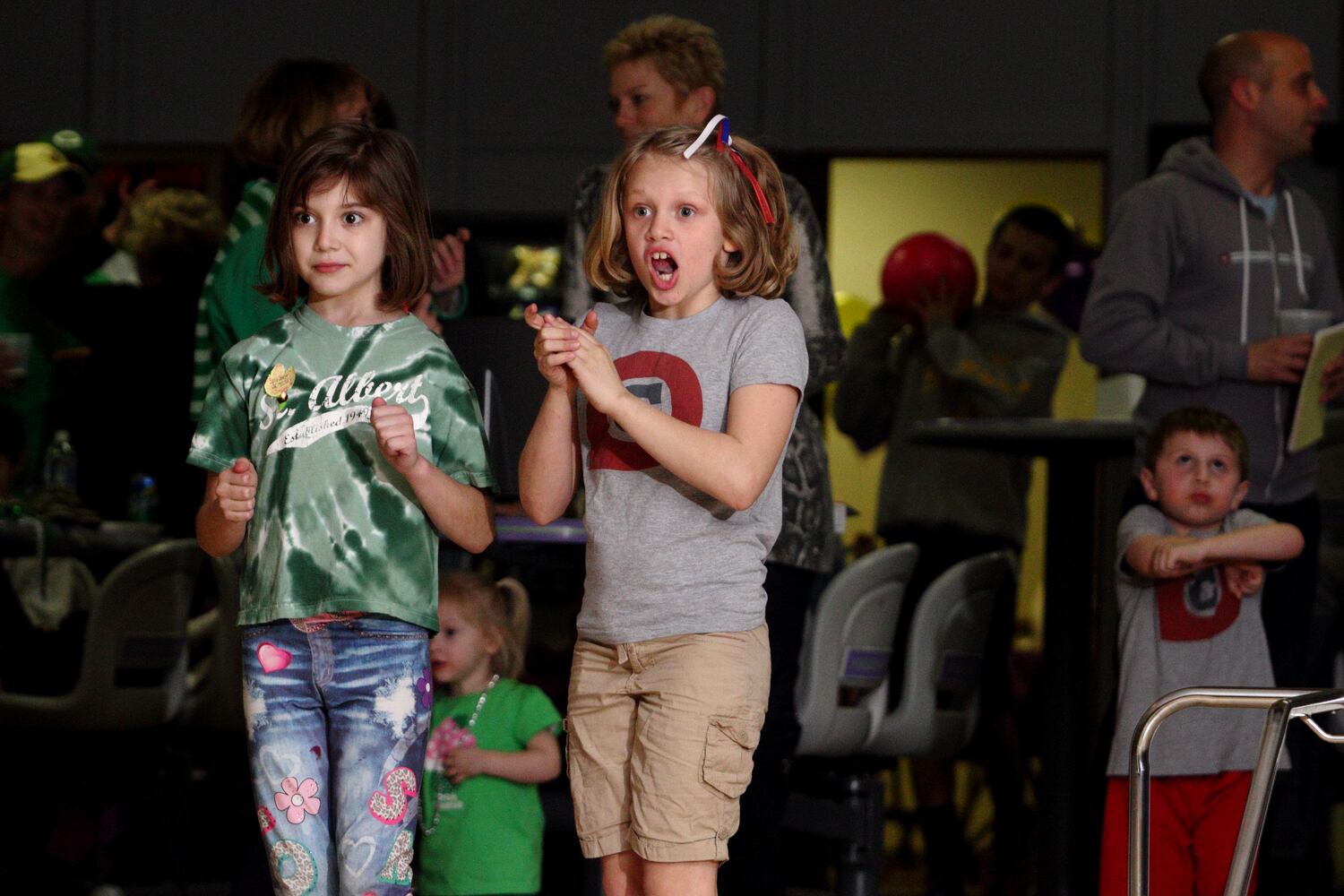 Teams participate in Bowl for Kids' Sake at Poelking Woodman Lanes in Dayton