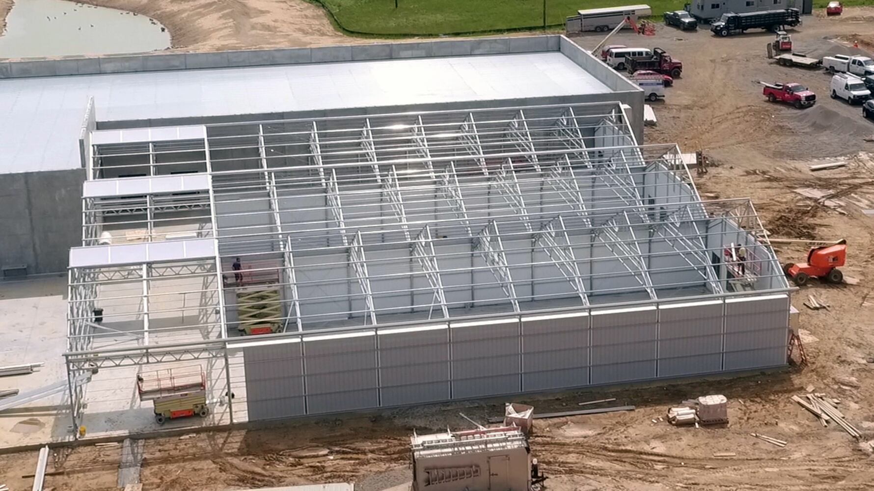 Local pot growing facility almost ready