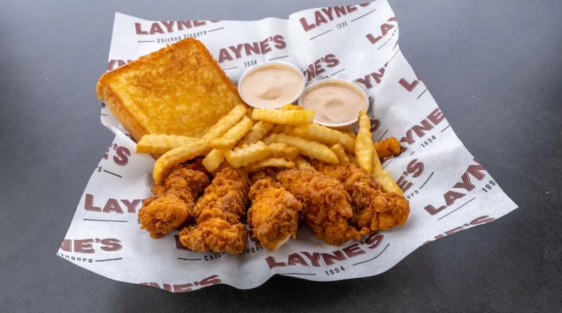 Layne's Chicken Fingers, a Texas-based chicken joint, is bringing small-town charm, friendly service and iconic chicken fingers to Ohio with four restaurants planned in the Dayton region (CONTRIBUTED PHOTO).