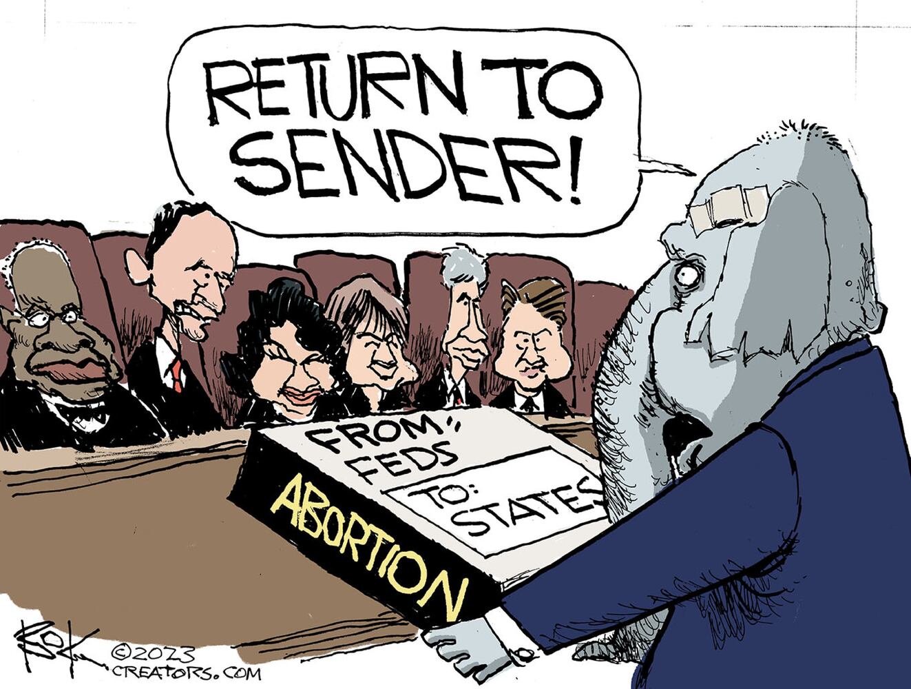 CARTOONS: Chip Bok, Sept. 2, 2023