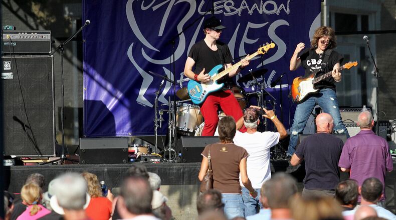 The Kelly Richey Band performed during the Lebanon Blues Festival in Lebanon in 2013. This year the festival starts Aug. 4 in downtown Lebanon. Contributed photo by E.L. Hubbard