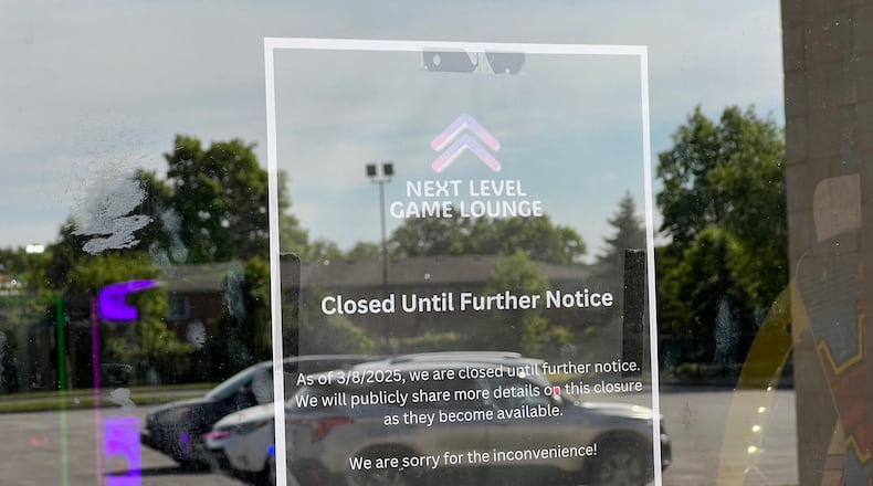 Next Level Game Lounge, formerly Englewood Fun Center, is closed. AIMEE HANCOCK/STAFF