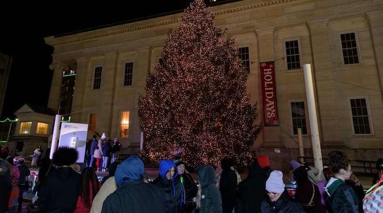 The 51st annual Dayton Holiday Festival featuring the Grande Illumination and Dayton Children’s Parade Spectacular in Lights was held in downtown Dayton on Friday, Nov. 24, 2023. Did we spot you there? TOM GILLIAM / CONTRIBUTING PHOTOGRAPHER
