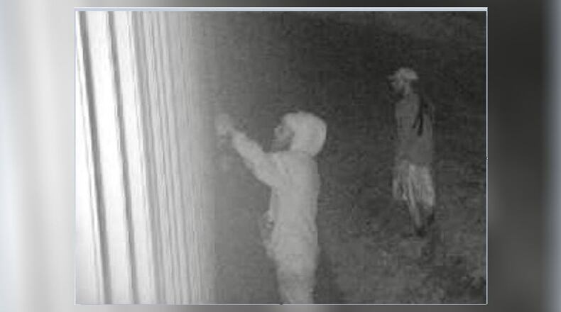 Photo from surveillance video (Courtesy/Troy Police Department)