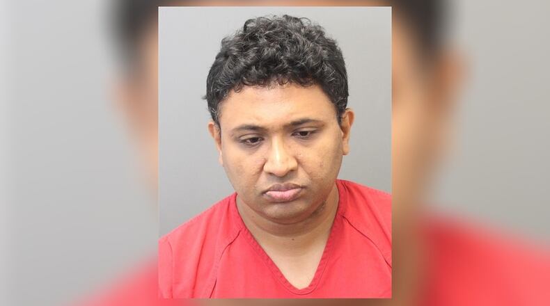 Arun Aggarwal booking photo from Loudoun County, Va., Sheriff’s Office.