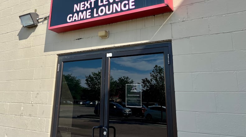 Located at 569 S. Main St. in Englewood, Next Level Game Lounge has seemingly closed permanently. AIMEE HANCOCK/STAFF