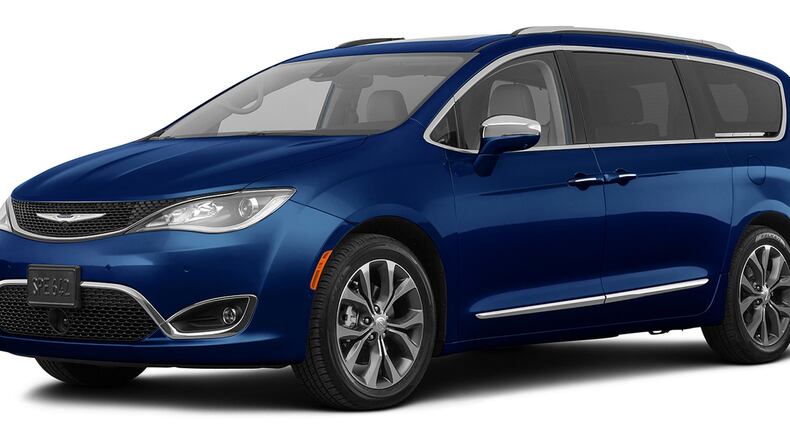 2017 Chrysler Pacifica Limited Base price: $42,495. As tested: $48,475