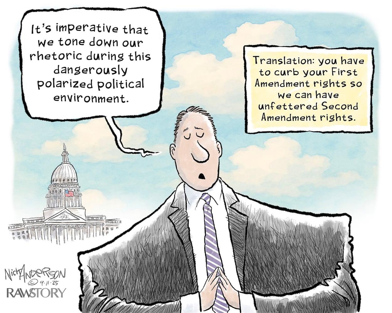 CARTOONS: Nick Anderson, Sept. 14, 2025