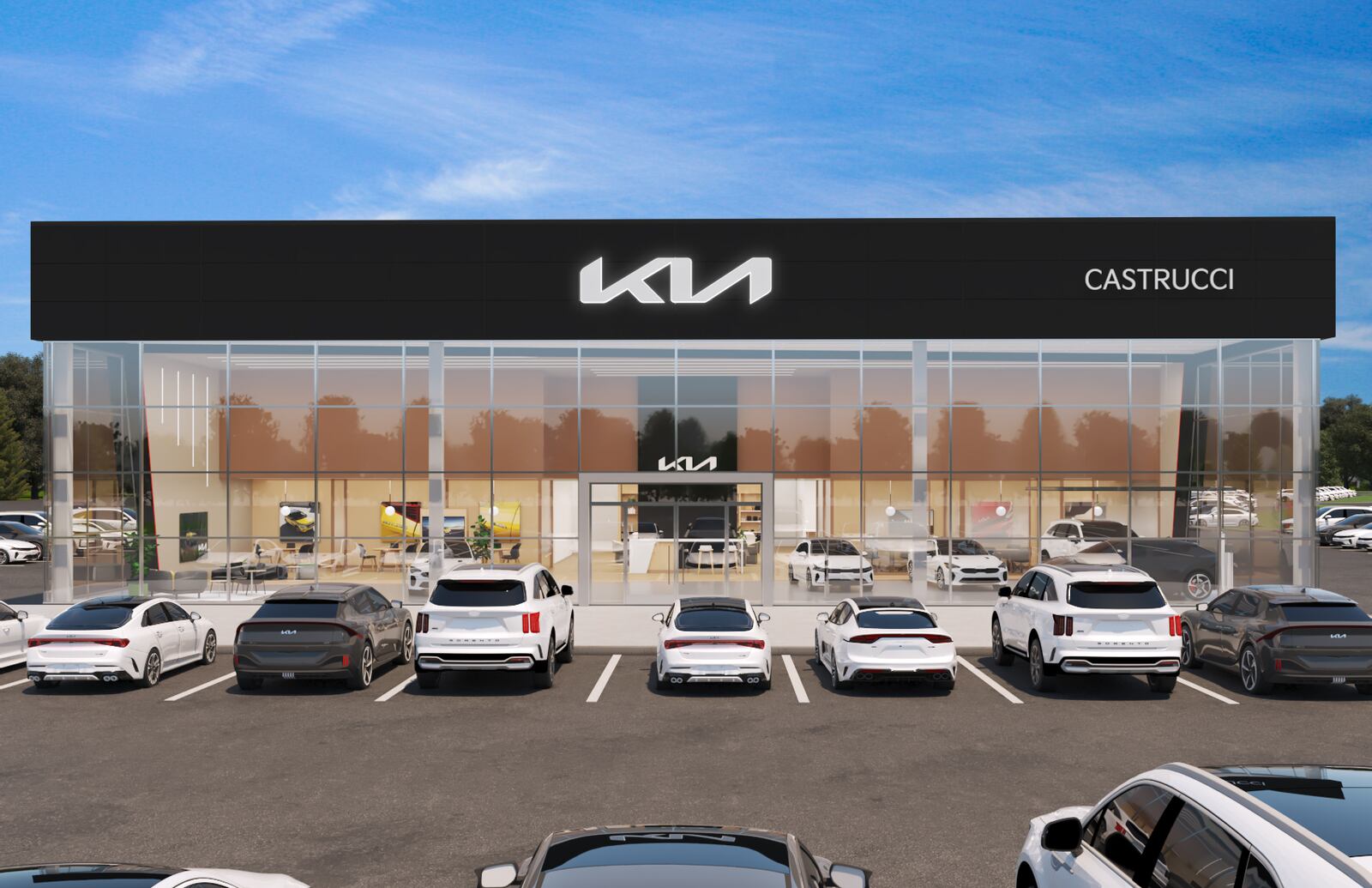 Matt Castrucci Auto Mall of Dayton wants to construct new Kia and Nissan dealerships at 3013 Mall Park Drive. CONTRIBUTED