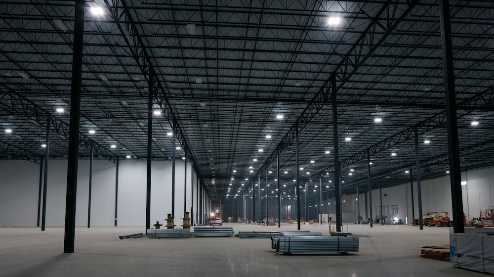 Progress on the "Arsenal-1" complex Anduril is building in Pickaway County near Columbus. The objective is a site for the production of thousands of weapons, including drones, creating 4,000 jobs by 2035. Contributed