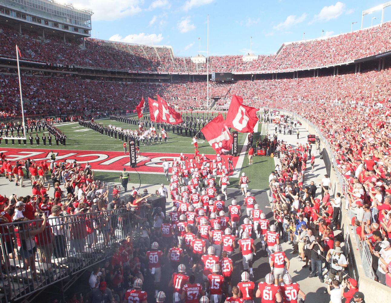 Ohio State Buckeyes: 49 photos for 49 points in victory over Indiana